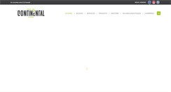 Desktop Screenshot of continentalcoiffure.ca